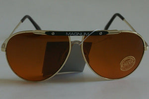 NWT TruVintage 80's Sports Aviator "Magnum" logo TruBlueBlocker lens Sunglasses