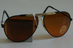 NWT TruVintage 80's Sports Aviator "Magnum" logo TruBlueBlocker lens Sunglasses